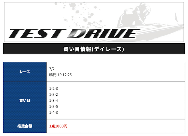 スピードの無料予想20/07/02
