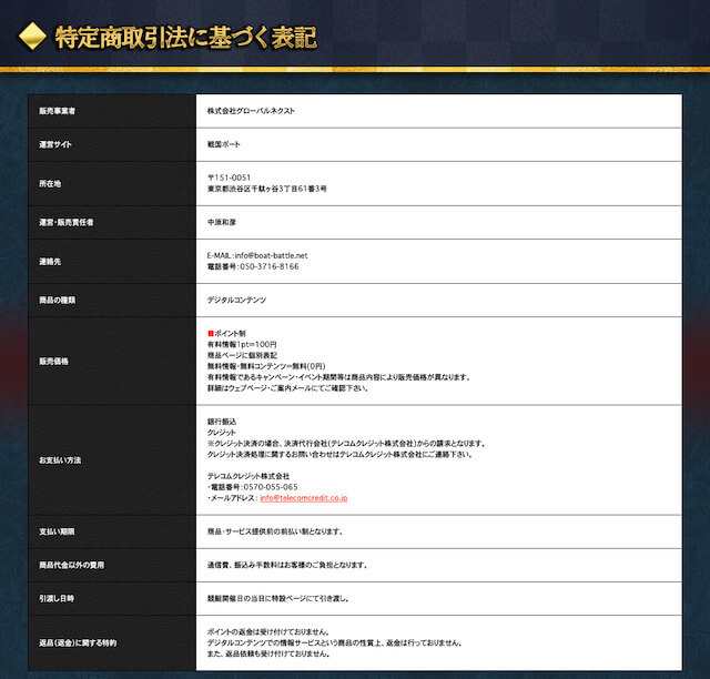 SENGOKU運営会社