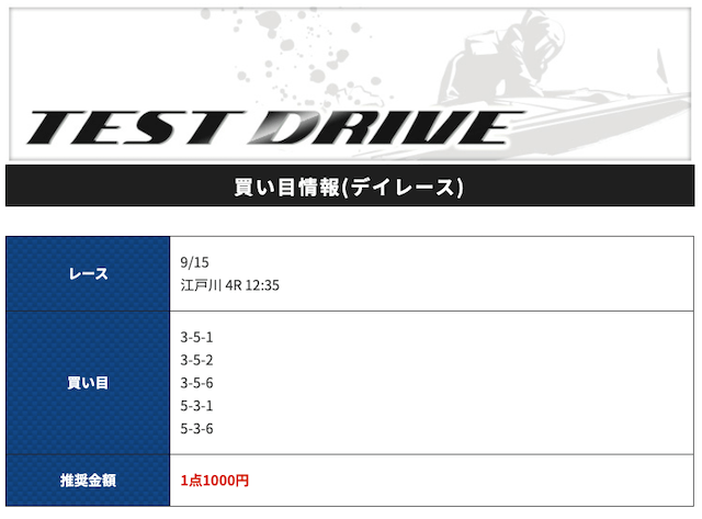 スピードの無料予想20/09/15