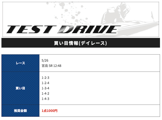 スピードの無料予想