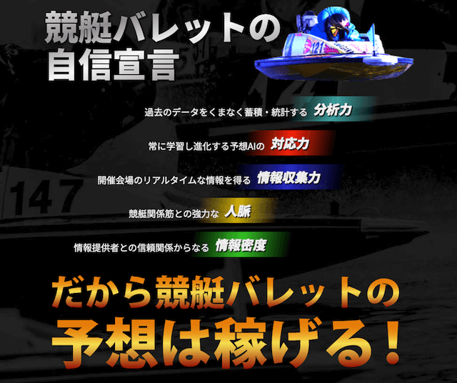 競艇バレットという競艇予想サイトについて