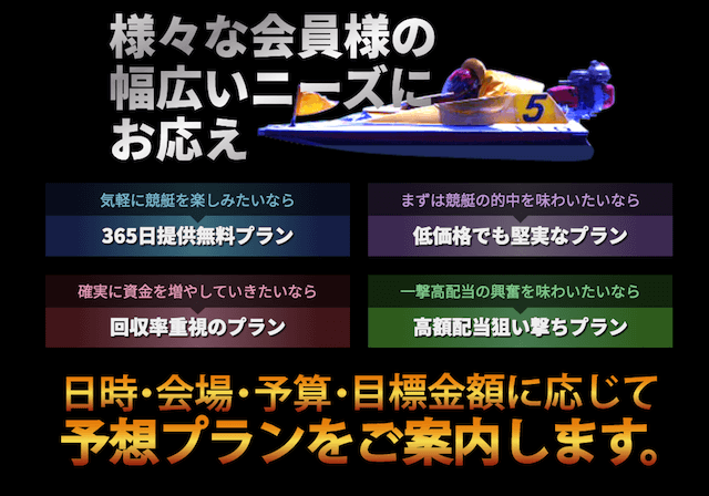 競艇バレットの会員に合わせた対応について