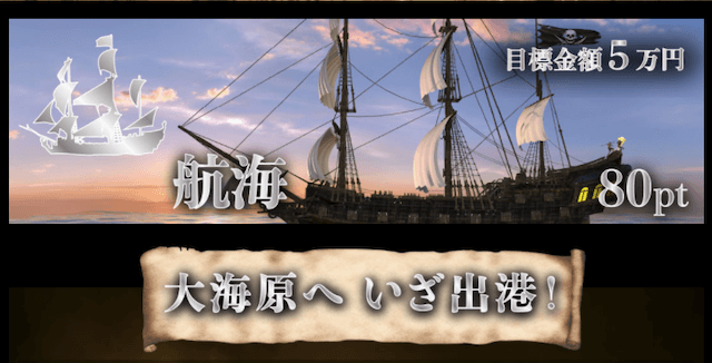 ボートパイレーツ航海プラン