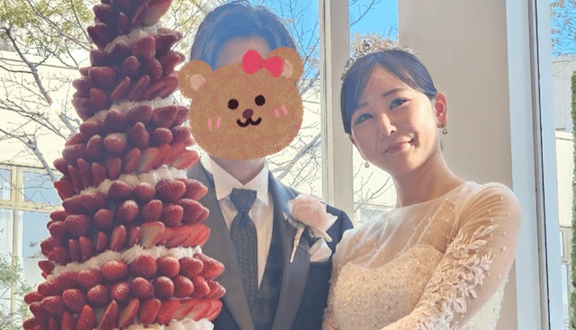 西岡育未　結婚式