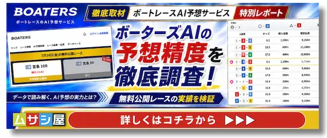 ボーターズAIのバナー
