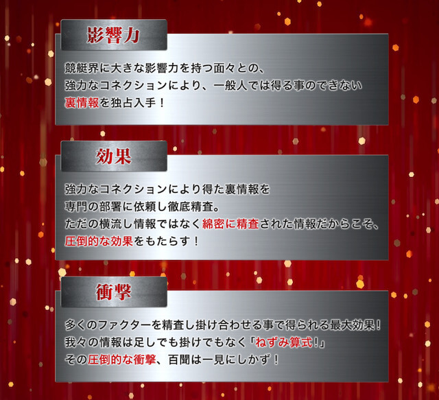 競艇インパクトはどんな競艇予想サイト？特徴について調べてみました