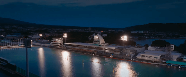 ボートレースCM2023　撮影場所　画像