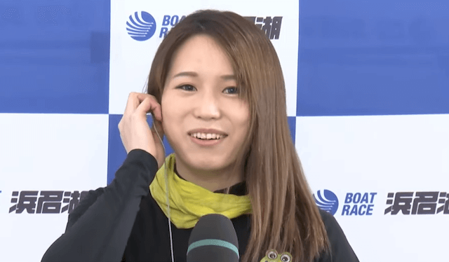 美人ボートレーサーの福岡泉水選手の画像