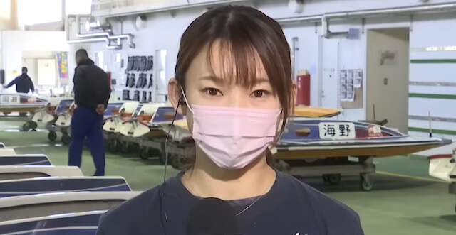 美人ボートレーサーの守屋美穂選手の画像