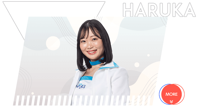 ブルーナイターエンジェルのメンバーHARUKA（ハルカ）の画像