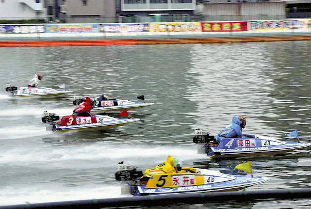 競艇の2連複の稼ぎ方「レース」画像