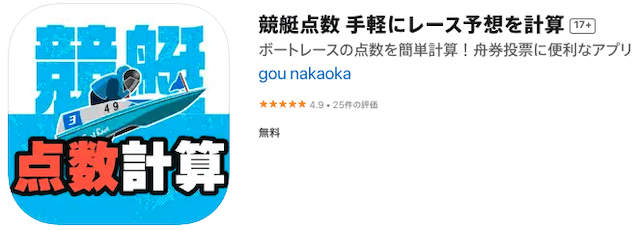 競艇フォーメーションの点数計算アプリについて