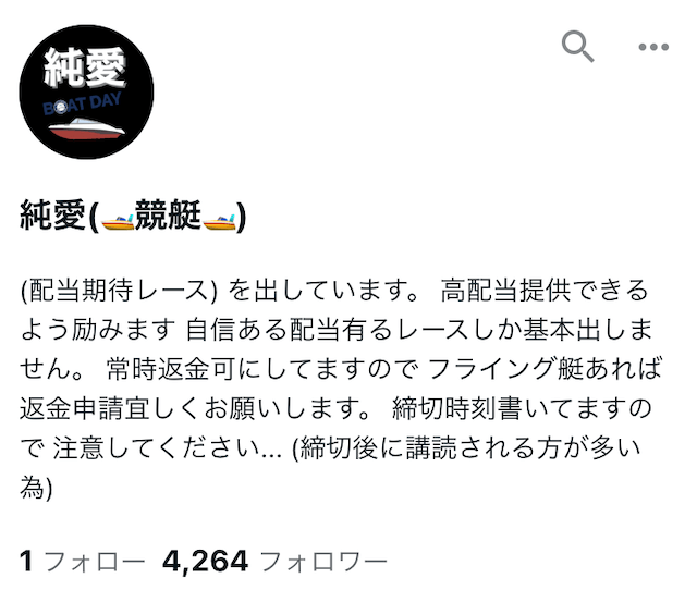 競艇予想屋純愛のnote画像