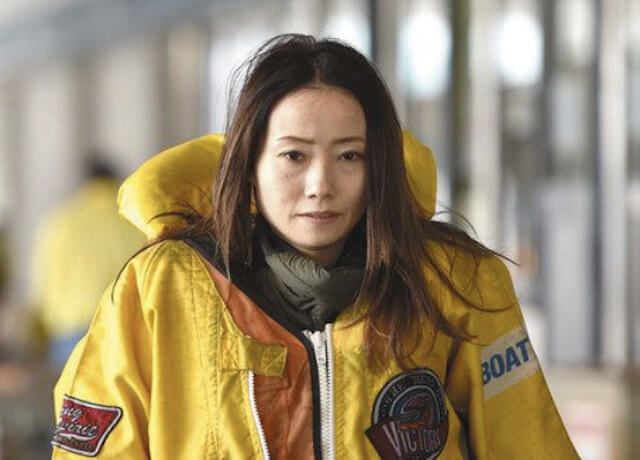 浜田亜理沙選手のレース前画像