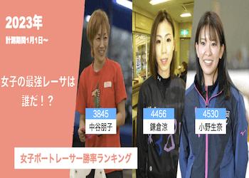【2023年】競艇女子勝率ランキングTOP10！最強の女子ボートレーサーは誰？画像