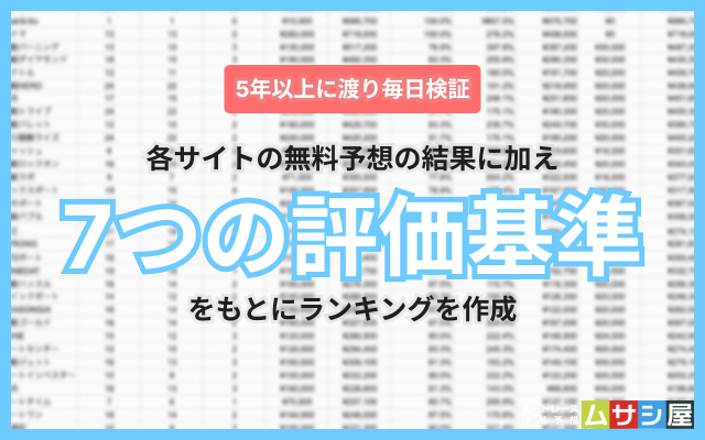 よく当たる無料競艇予想の評価基準