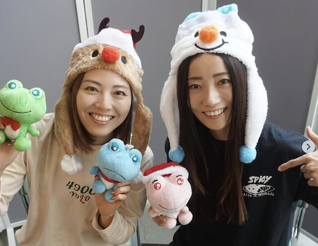 中田夕貴と浜田亜理沙の画像