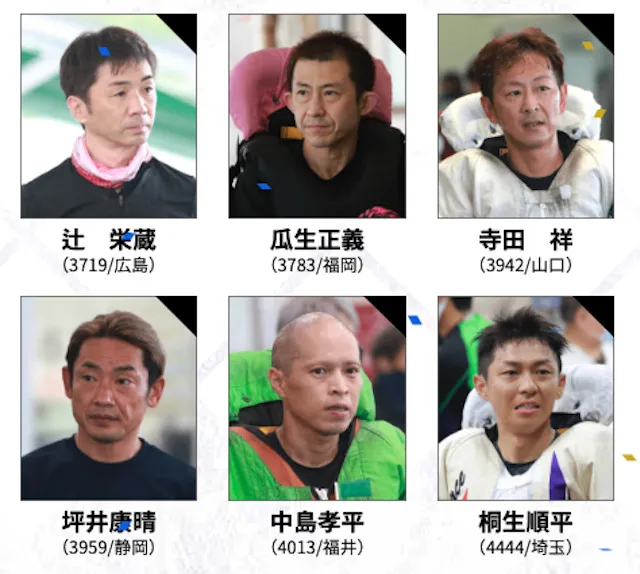 浜名湖賞　出場選手