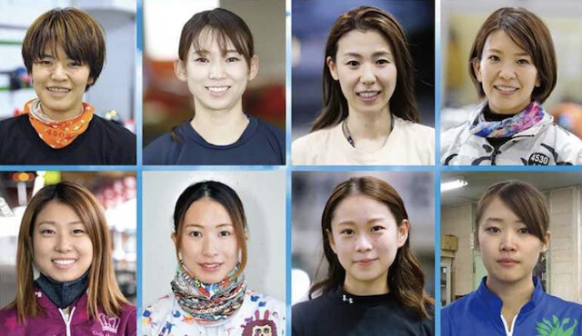 競艇女子選手の画像