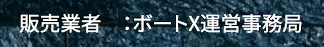 ボートXの運営会社