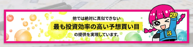 競艇バブルの予想の特徴