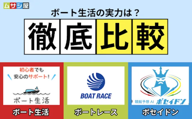 ボート生活 比較