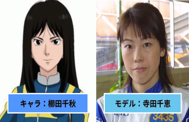 櫛田千秋のモデル　寺田千恵