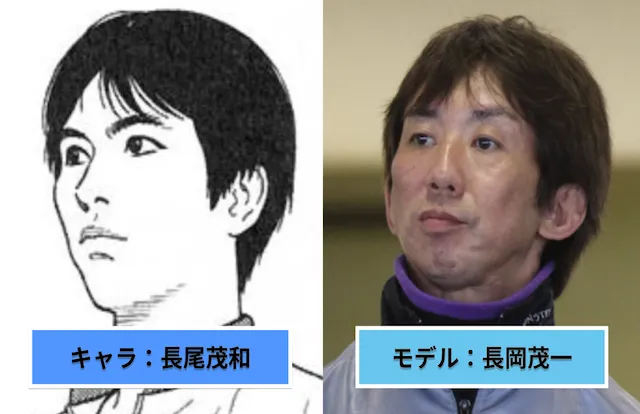 長岡茂和のモデル　長岡茂一