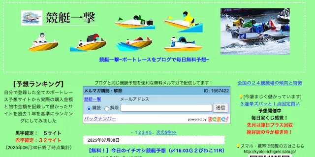 競艇一撃