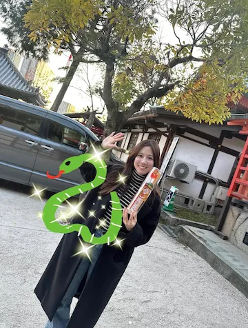 實森美祐 インスタ 願掛け