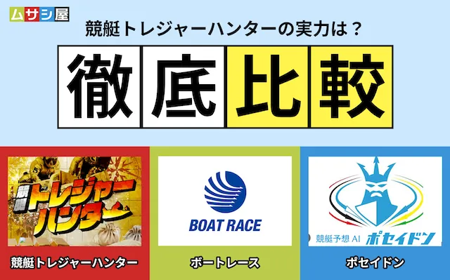 競艇トレジャーハンター 比較検証