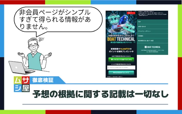 ボートテクニカル　特徴