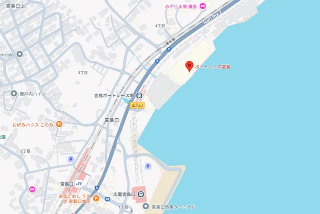 ヤングダービー2025 マップ