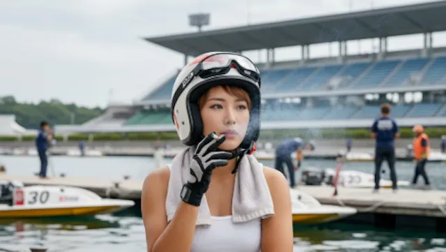 競艇女子 タバコ