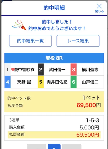 競艇ニンジャ 無料予想的中
