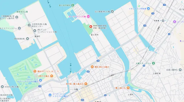 丸亀競艇　マップ
