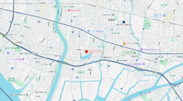 BBCトーナメント【2026】　尼崎競艇マップ