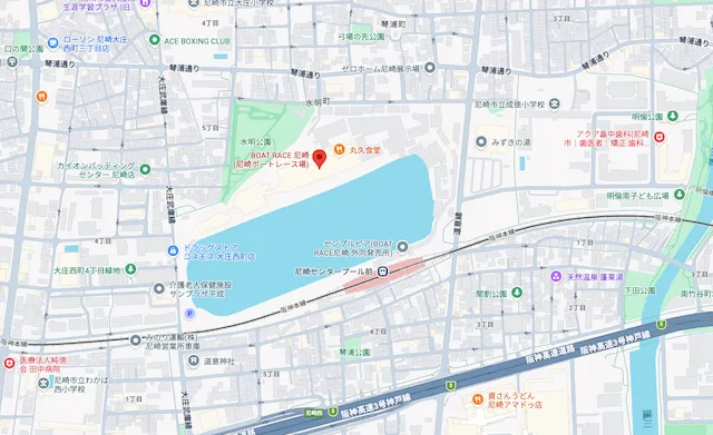 尼崎センプルカップ2026　マップ