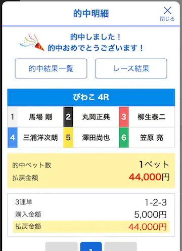 勝方艇 2026年5月22日無料予想的中