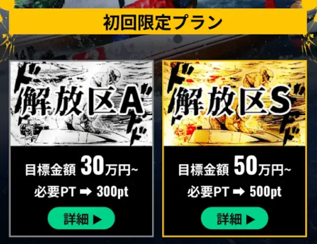 競艇事変 初回限定プラン