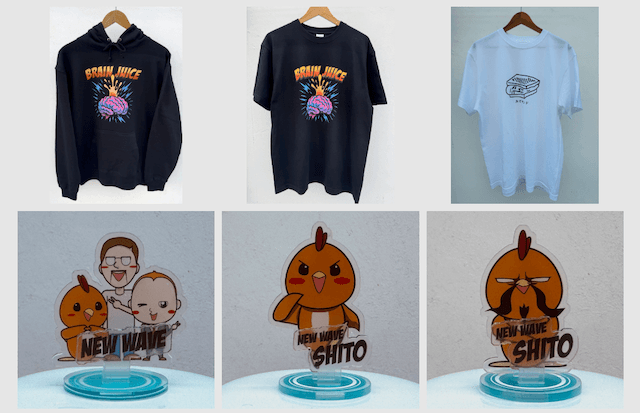 シトとエドセポネのニューウェーブ グッズ